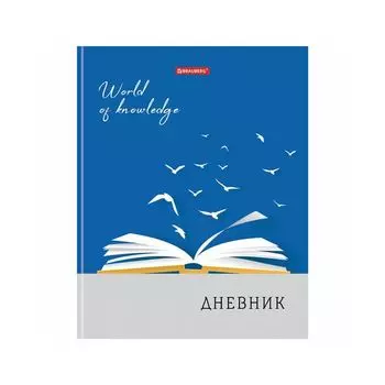 Дневник 5-11 класс, 48 л., твердый, BRAUBERG, глянцевая ламинация, с подсказом, "Сила в знании", 105585 (7 шт.)