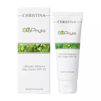 Дневной крем "Аболютная защита" Christina Bio Phyto Ultimate Defense Day Cream SPF20, 75мл