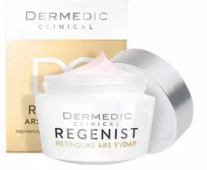 Дневной восстанавливающий и интенсивно разглаживающий крем Dermedic Regenist ARS 5 Retinolike 50 мл