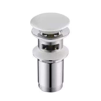 Донный клапан Timo white (автомат) (8011/16)