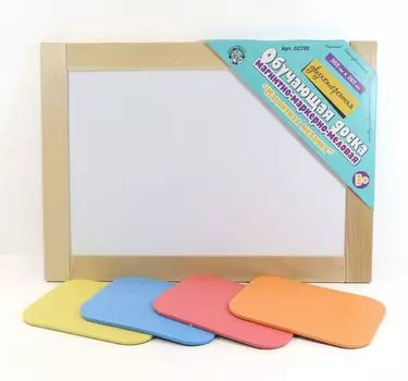 Доска ДЕСЯТОЕ КОРОЛЕВСТВО 02700 Магнитная мозаика (магнитно-маркерно-меловая)