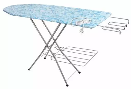 Доска глад. "НЕВА-6", Исток, х\б, МДФ, 124*35,5, удлин. полка д/утюга и белья, ДГН6