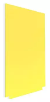 Доска магнитно-маркерная Rocada SkinColour 6419R-1016 (55x75 см) желтый