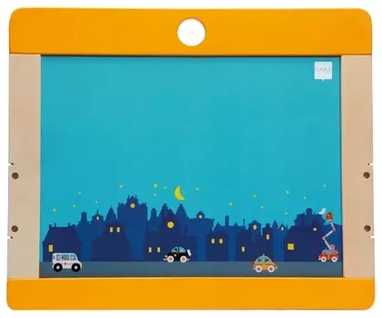 Доска SCRATCH 6181069 Двухсторонняя магнитная City