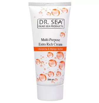 Dr. Sea Универсальный обогащенный крем с маслами облепихи и манго (7290015816342) 200 мл