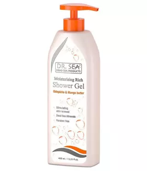 Dr. Sea Увлажняющий гель для душа Облепиха и Манго 400 мл