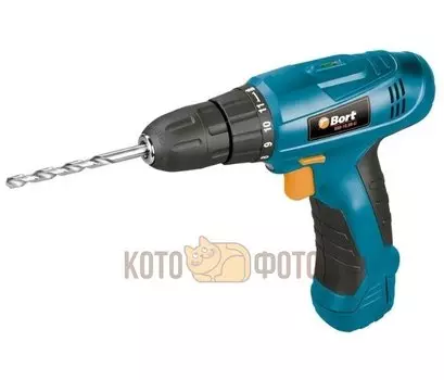 Дрель-шуруповерт аккумуляторная Bort BAB-10,8N-Li