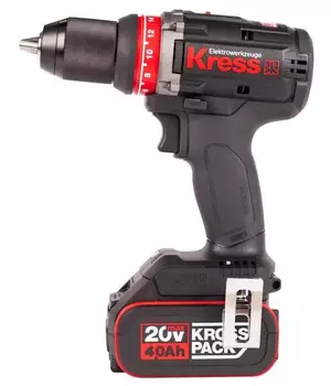 Дрель-шуруповерт аккумуляторная Kress BL KU124