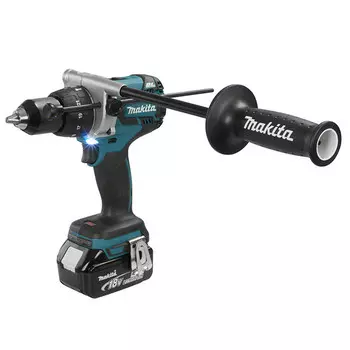 Дрель-шуруповерт аккумуляторная ударная Makita DHP481RTE