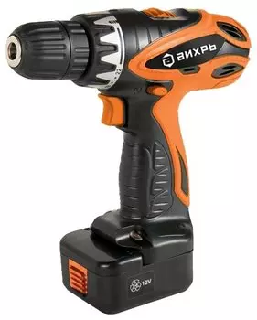 Дрель-шуруповерт аккумуляторная Вихрь ДА-12-2к