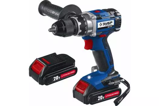 Дрель-шуруповерт аккумуляторная Зубр DB-20 A5