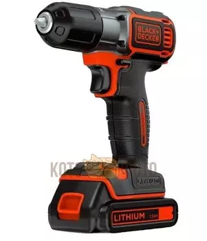 Дрель-шуруповерт Black &amp; Decker ASD18KB