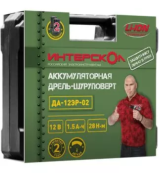 Дрель-шуруповерт Интерскол ДА-12ЭР-02 ДМ (534.0.2.01)