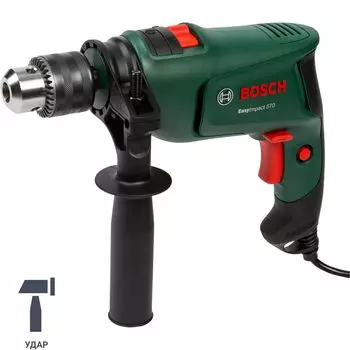 Дрель ударная Bosch EasyImpact 570, 0603133220, 570Вт