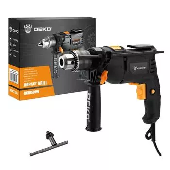 Дрель ударная сетевая DEKO DKID600W