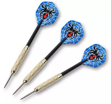 Дротики для дартса INDIGO 3 шт * 18 грамм IN116