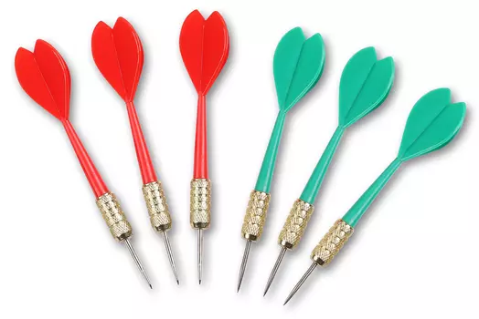 Дротики для дартса INDIGO 6 шт * 8 грамм IN117