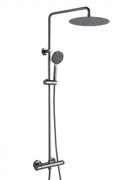 Душевая колонна с термостатическим смесителем для душа Bravat Waterfall (F939114C-A-RUS)