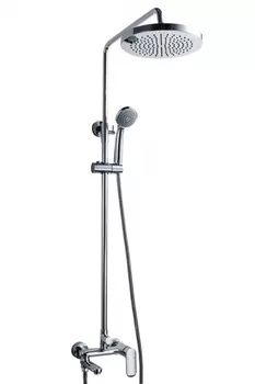 Душевая колонна со смесителем для ванны Bravat Opal C (F6125183CP-A1-RUS)