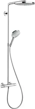 Душевая система с термостатом Hansgrohe Raindance Select E 240 2jet Showerpipe 27129400