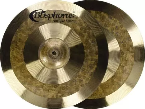 Две тарелки Bosphorus 14AHB Antique Bright Hi-hat 14"