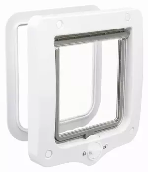 Дверца для кошки TRIXIE 44201 2-Way с двумя функциями 20*22 см белая