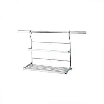 Двухъярусная полка Mix Esprado Platinos, сталь