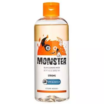 Двухфазная очищающая вода Etude House Monster Oil Cleansing Water