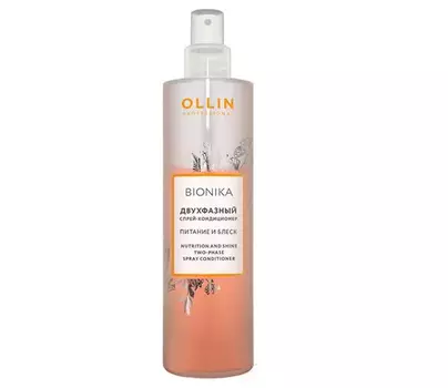 Двухфазный спрей-кондиционер Ollin Professional BioNika 250мл