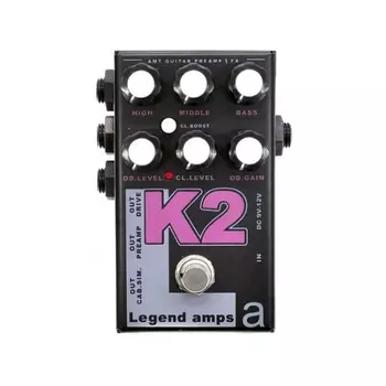 Двухканальный гитарный предусилитель AMT Electronics K-2 Legend Amps 2 K2