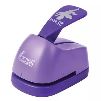 Дырокол фигурный Ангел, диаметр вырезной фигуры 25 мм, ОСТРОВ СОКРОВИЩ, 227167