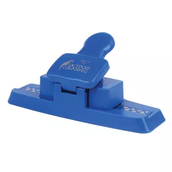 Дырокол фигурный для края Плетение, диаметр вырезной фигуры 50х16 мм, ОСТРОВ СОКРОВИЩ, 227174