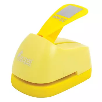 Дырокол фигурный Квадрат, диаметр вырезной фигуры 25 мм, ОСТРОВ СОКРОВИЩ, 227165