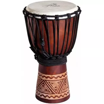 Джембе YUKA DJWN08-16BR2 с веревочной настройкой