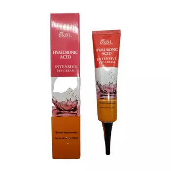 EKEL Крем для кожи вокруг глаз с гиалуроновой кислотой HYALURONIC ACID INTENSIVE EYE CREAM, 40мл