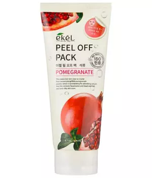 EKEL Маска-пленка с экстрактом граната Peel off pack Pomegranate, 180мл