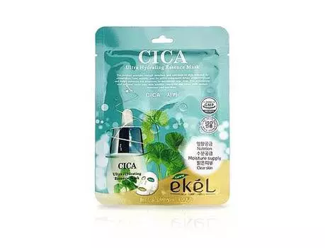[EKEL] Маска тканевая с экстрактом центеллы азиатской CICA Ultra Hydrating Essence