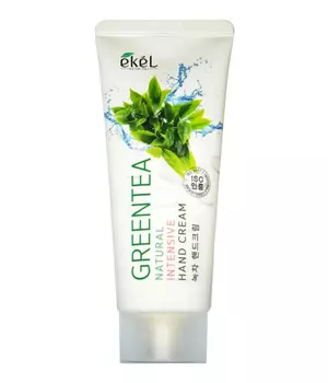 EKEL Питательный крем для рук с экстрактом зеленого чая Green Tea Natural Intensive Hand Cream, 100мл