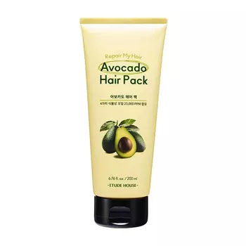 ETUDE HOUSE Маска для волос с маслом авокадо REPAIR MY HAIR AVOCADO HAIR PACK, 200мл