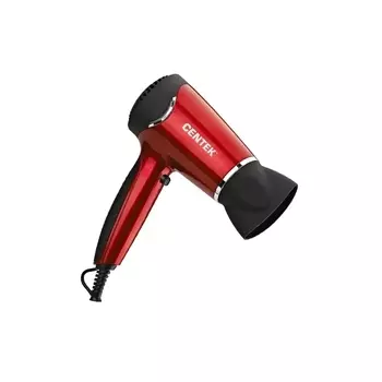 Фен Centek CT-2215 черный/красный