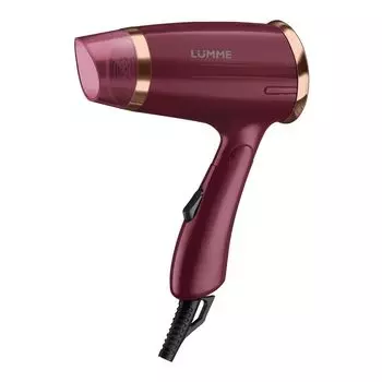 Фен Lumme LU-1058 бордовый гранат