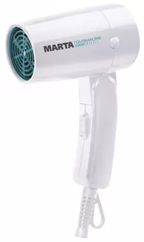 Фен Marta MT-1432 белый жемчуг