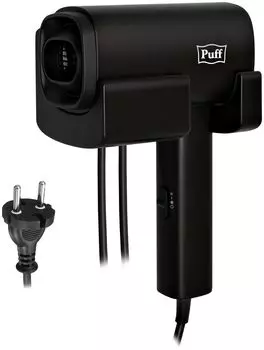 Фен Puff 1601 1600Вт черный