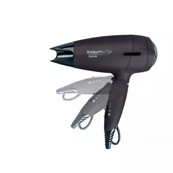 Фен Scarlett SC-HD70IT31 мокка с черным