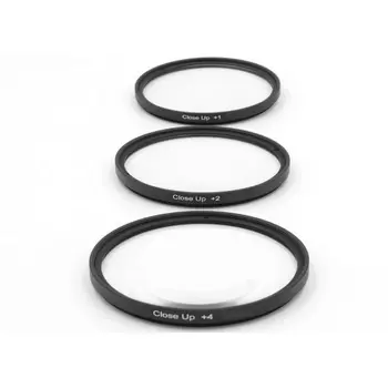 Фильтр FUJIMI Close UP Set (+1+2+4) 55mm (набор из 3-х фильтров)