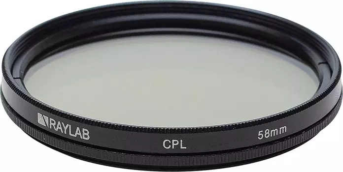 Фильтр поляризационный RayLab CPL 58mm