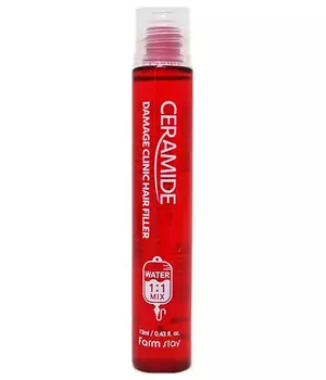 Филлер для волос с керамидами FarmStay Ceramide Damage Clinic Hair Filler 13мл