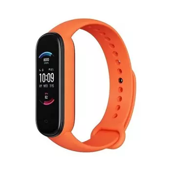 Фитнес-браслет Amazfit Band 5 A205 черный/оранжевый