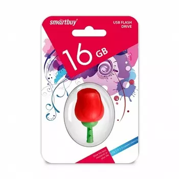 Флэшка Smartbuy USB 2.0 Flash Drive 16GB Wild series Роза (SB16GBRose)
