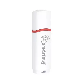 Флэшка Smartbuy USB 2.0 Flash Drive 8GB Crown White (SB8GBCRW-W)